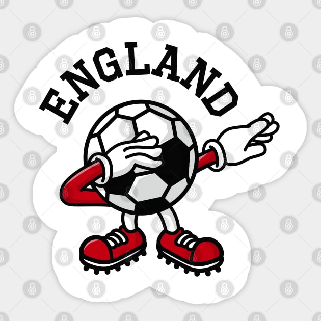England dab dabbing soccer football Sticker by LaundryFactory